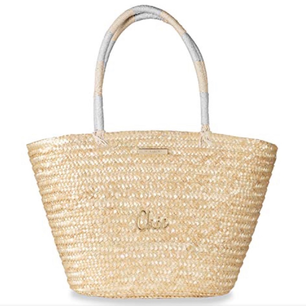 SOLD new w/o tag: Katie Loxton • straw beach tote
